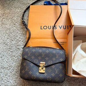 Louis Vuitton Classic Monogram Crossbody Bag